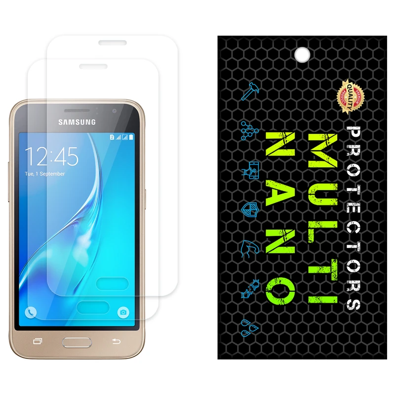 محافظ صفحه نمایش مولتی نانو مدل X-S2N مناسب برای گوشی موبایل سامسونگ Galaxy J1 2016 بسته دو عددی