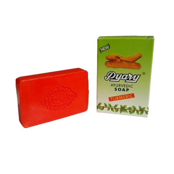 صابون شستشو پیاری مدل زردچوبه وزن 65 گرم