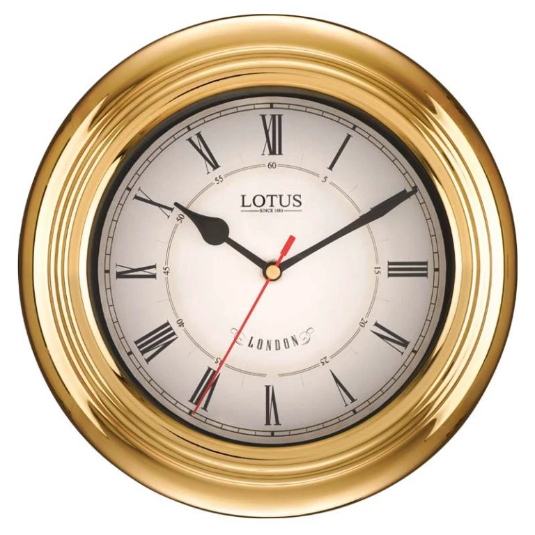 ساعت دیواری لوتوس مدل JULIAN کد M-4004 ساعت دیواری لوتوس مدل JULIAN کد M-4004