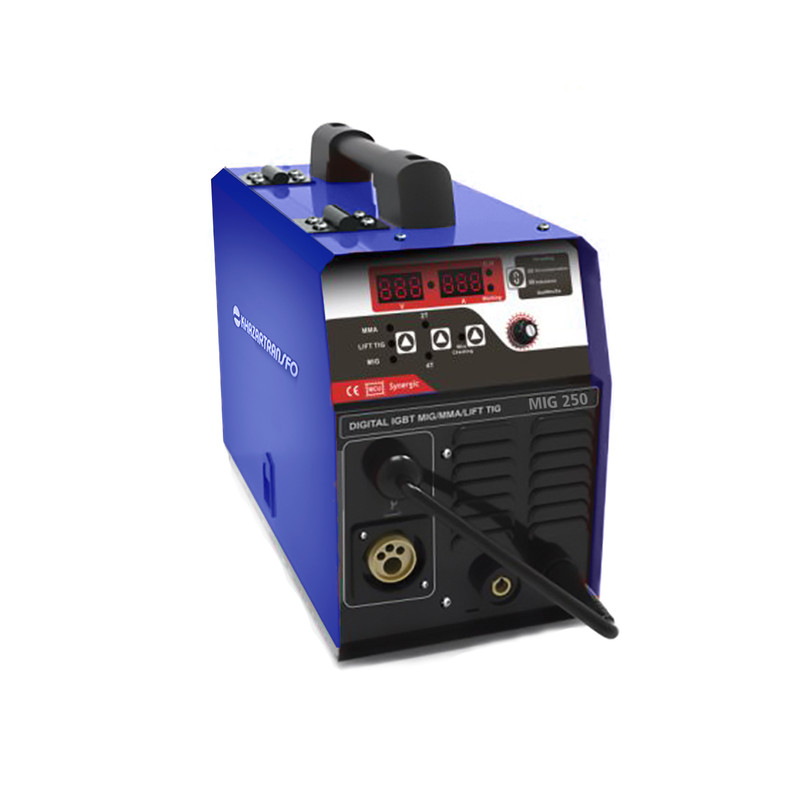 دستگاه جوشکاری 250 آمپر خزرترانسفو مدل MIG Synergic 2500 دستگاه جوشکاری 250 آمپر خزرترانسفو مدل MIG Synergic 2500