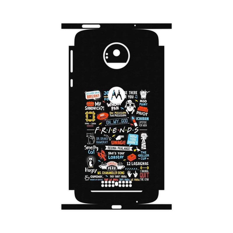 برچسب پوششی ماهوت مدل Friends 2-FullSkin مناسب برای گوشی موبایل موتورولا Moto Z