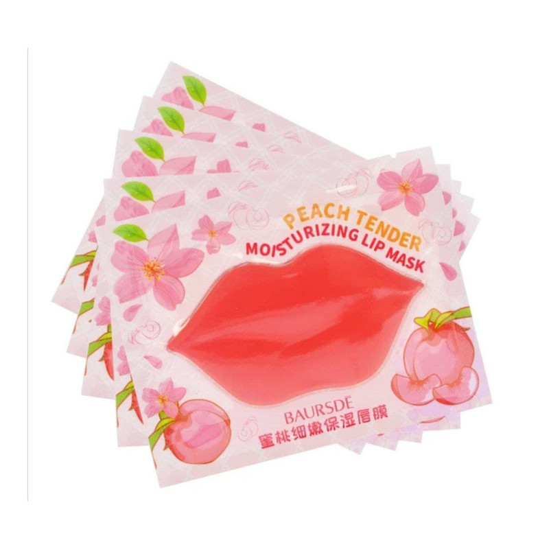 ماسک لب بورسدی مدل Peach وزن 8 گرم بسته 5 عددی