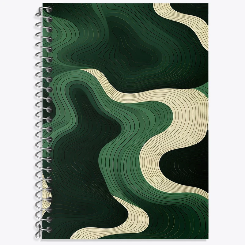 دفتر لغت 50 برگ خندالو طرح پترن فانتزی کد N2617