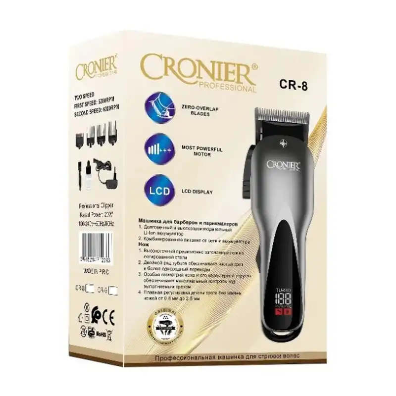 ماشین اصلاح موی سر و صورت کرونر مدل CR-8