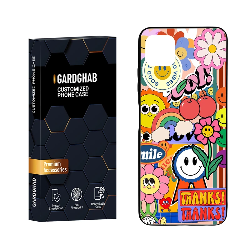 کاور گارد قاب مدل دور ژله ای فانتزی مناسب برای گوشی موبایل سامسونگ Galaxy A22 5G