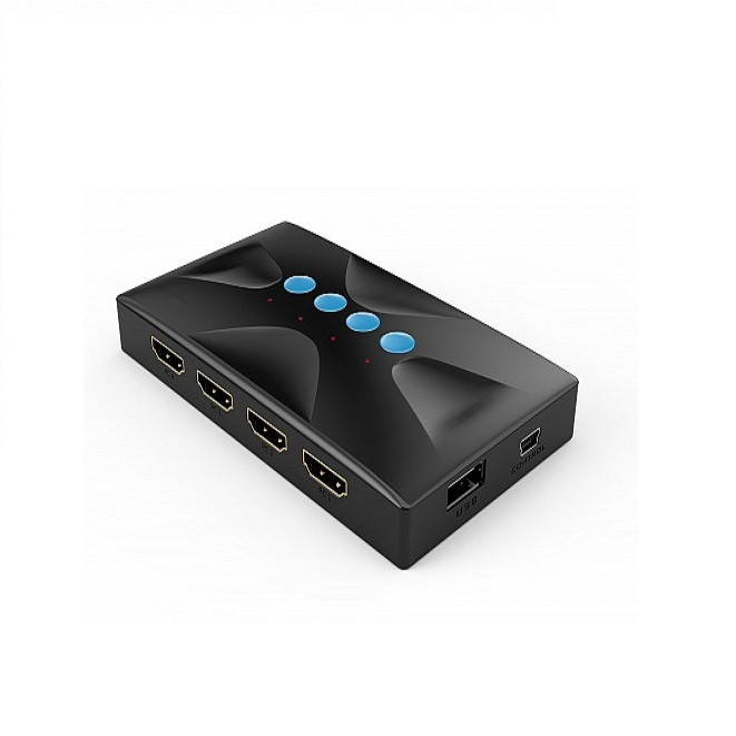 سوییچ چهار پورت HDMI KVM کی نت مدل K-SWKHM004