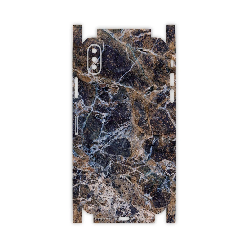 برچسب پوششی ماهوت مدل Earth-White-Marble-FullSkin مناسب برای گوشی موبایل اپل iPhone Xs