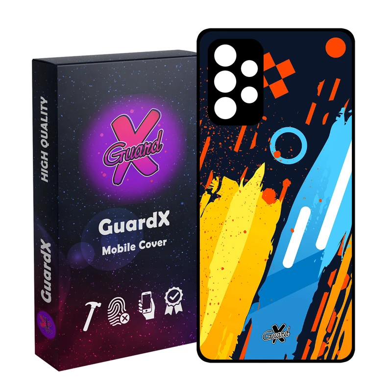 کاور گارد ایکس طرح Colors مدل Glass10171 مناسب برای گوشی موبایل سامسونگ Galaxy A52s