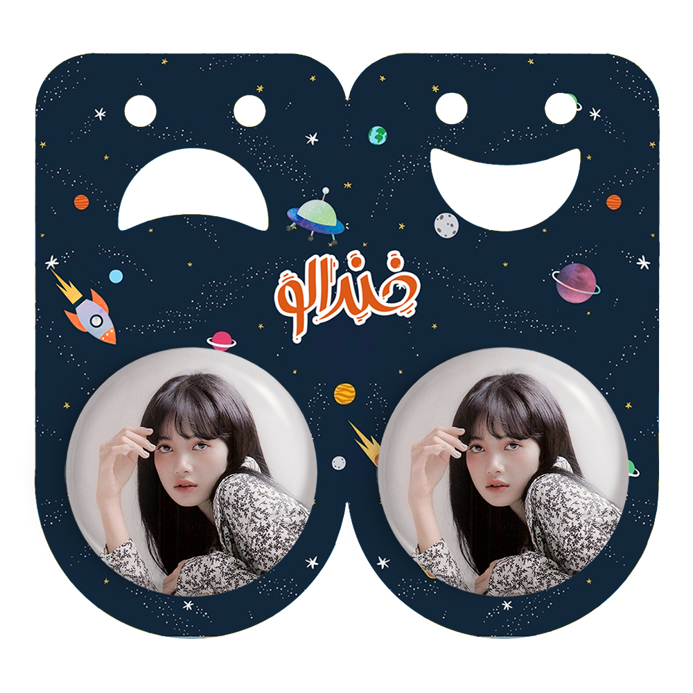 پیکسل خندالو مدل لیسا بلک پینک کد 14343 به همراه مگنت