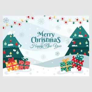 کارت پستال ماهتاب مدل کریسمس مبارک کد 30098