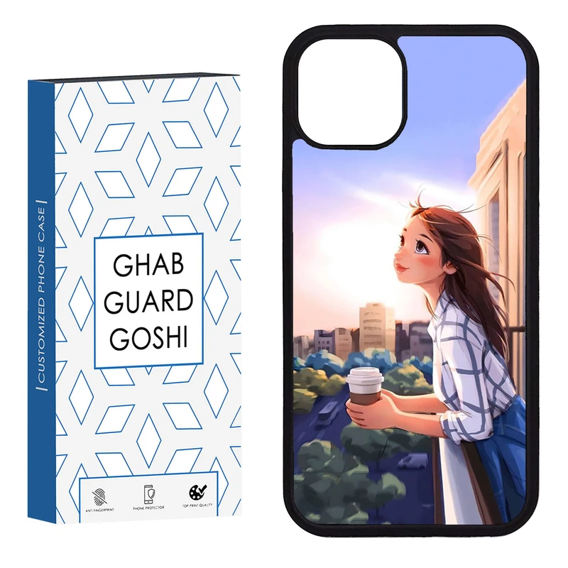کاور قاب گارد گوشی طرح دخترانه کد FB-016 مناسب برای گوشی موبایل اپل iphone 13 / 14  