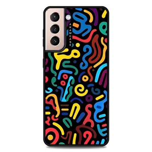 AKAM AMC-WSGS21P-DOODLE20 Cover For Samsung Galaxy S21 Plus
