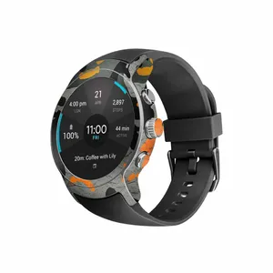  برچسب ماهوت طرح Autumn-Army مناسب برای ساعت هوشمند ال جی Watch Sport