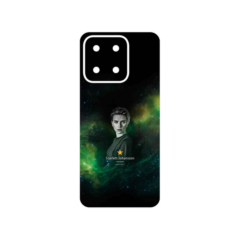 برچسب پوششی ماهوت مدل Scarlett Johansson مناسب برای گوشی موبایل آنر X5b