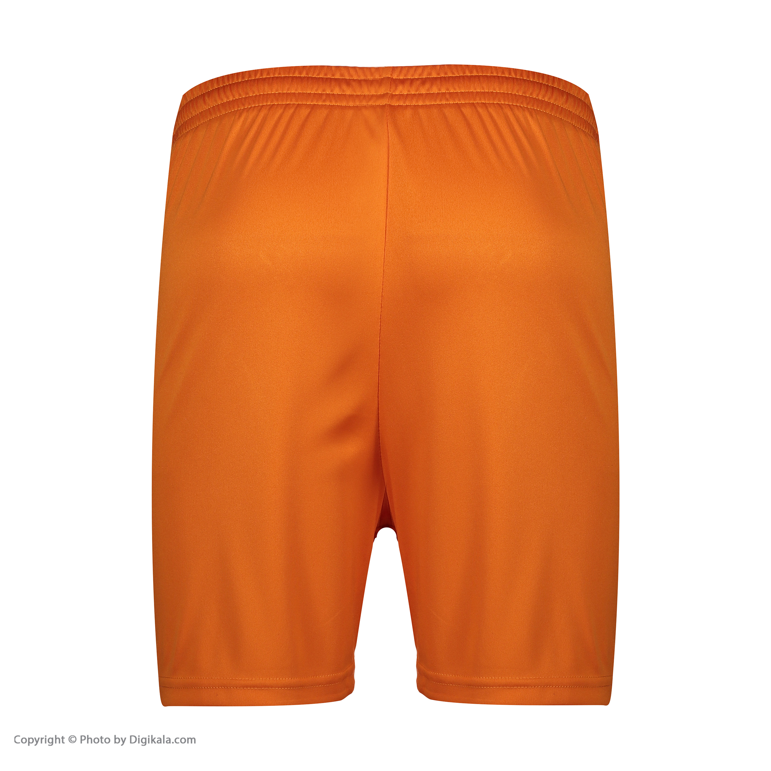 شلوارک ورزشی مردانه مکرون مدل پلیس رنگ نارنجی -  - 4