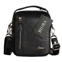 کیف دوشی مردانه بیورا مدل چرم طبیعی کد dbb63