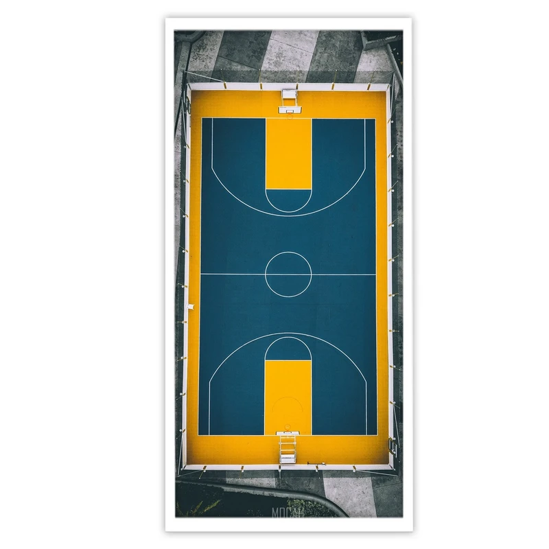 تابلو بکلیت طرح ورزشی زمین بسکتبال مدل W-S3129