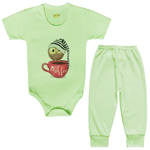 ست بادی و شلوار نوزادی کارانس مدل BSTG-3164