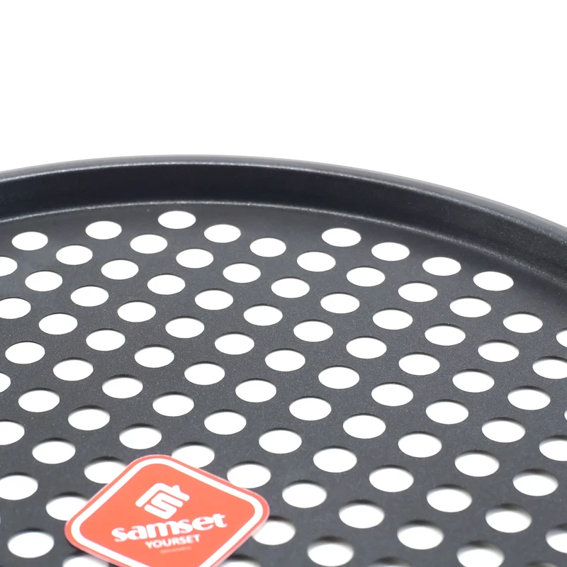 عکس شماره 2 : ظرف پخت پیتزا سام ست مدل مشبک مجموعه 2 عددی