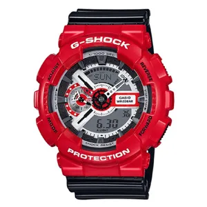 ساعت مچی عقربه ای مردانه کاسیو جی شاک مدل GA-110RD-4ADR