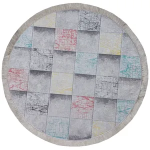 پادری مدل دایره کد B_22 سایز 100x100 سانتی متر