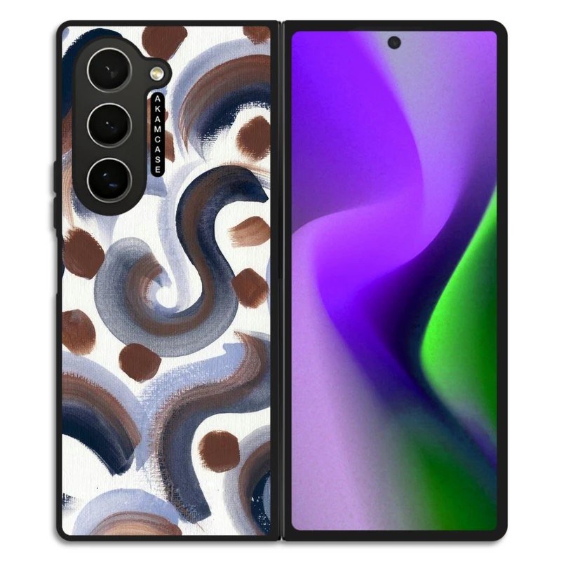 کاور آکام مدل AMC-WSGZFOLD6-WATER COLOR-3 مناسب برای گوشی موبایل سامسونگ Galaxy Z Fold 6