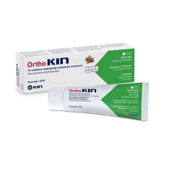 خمیر دندان کین مدل ortho حجم 75 میلی لیتر خمیر دندان کین مدل ortho حجم 75 میلی لیتر