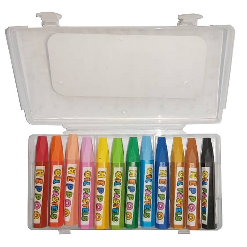 پاستل 12 رنگ هپو طرح پرنسس