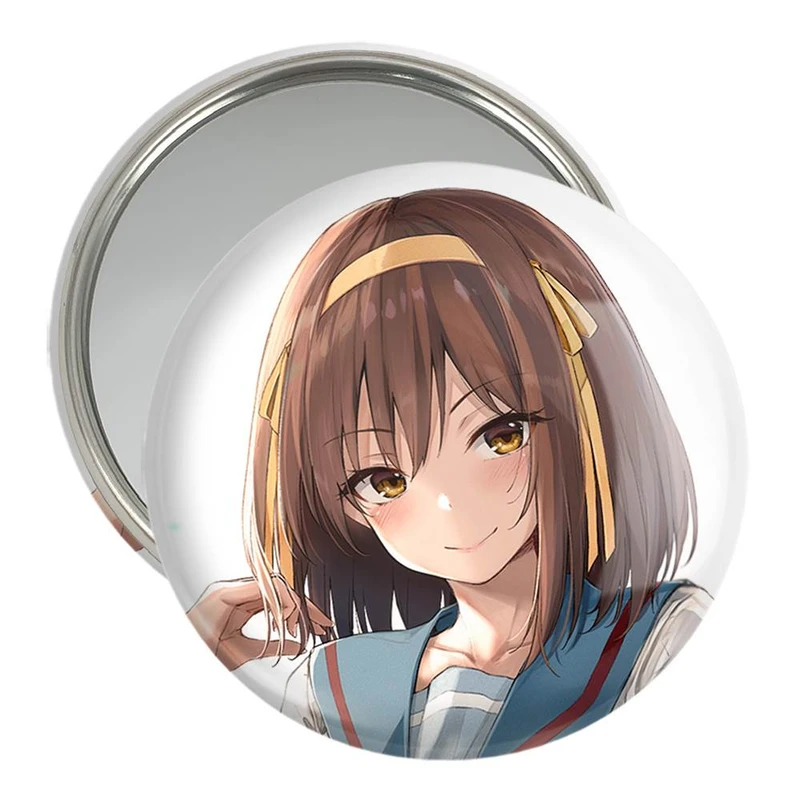 آینه جیبی خندالو مدل هاروهی انیمه ناپدید شدن هارومی سوزومیا کد 23164