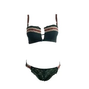 ست شورت و سوتین زنانه گوچی مدل GUCCI