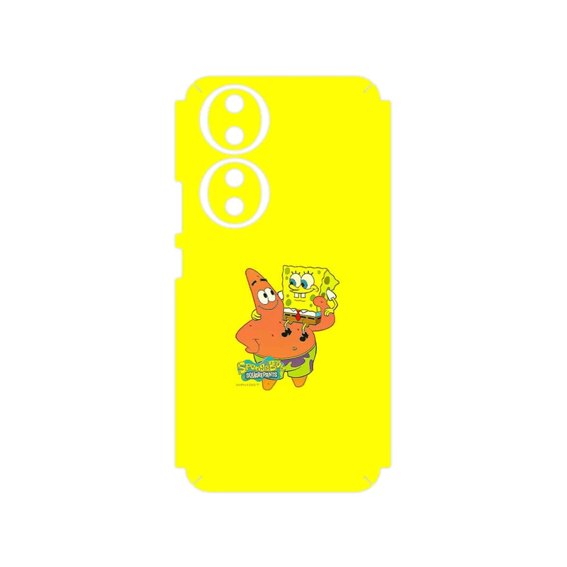 برچسب پوششی ماهوت مدل SpongeBob SquarePants مناسب برای گوشی موبایل آنر 90