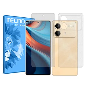 Tecno Resistant model Matte screen protector suitable for Xiaomi Redmi Note 13R Pro mobile phone along with the back of the phone