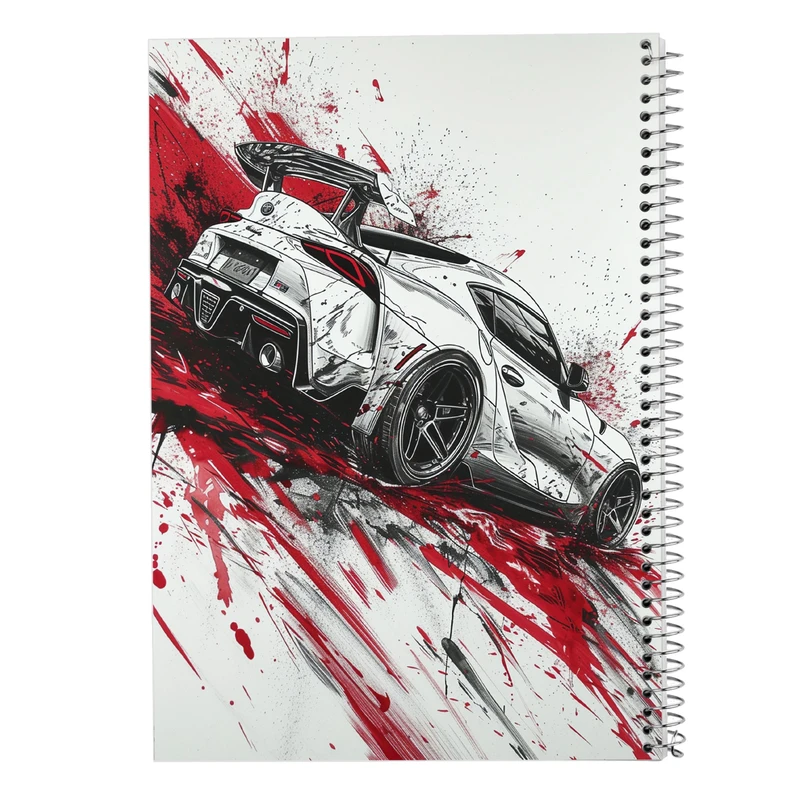 دفتر لیست خرید 50 برگ مدوپد مدل need for speed کد DF13615