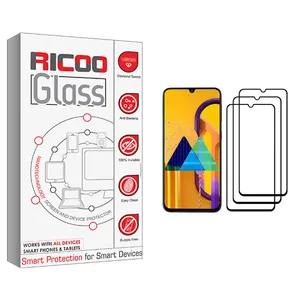 ricoo +HD Screen Protector For Samsung Galaxy M30s Pack Of 3