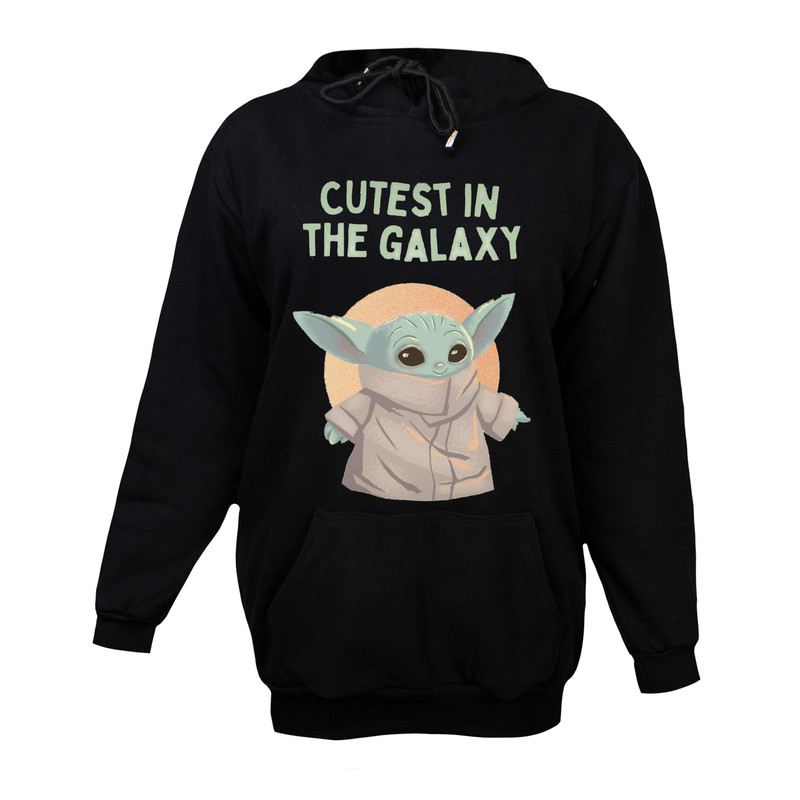 هودی زنانه مدل بیبی یودا