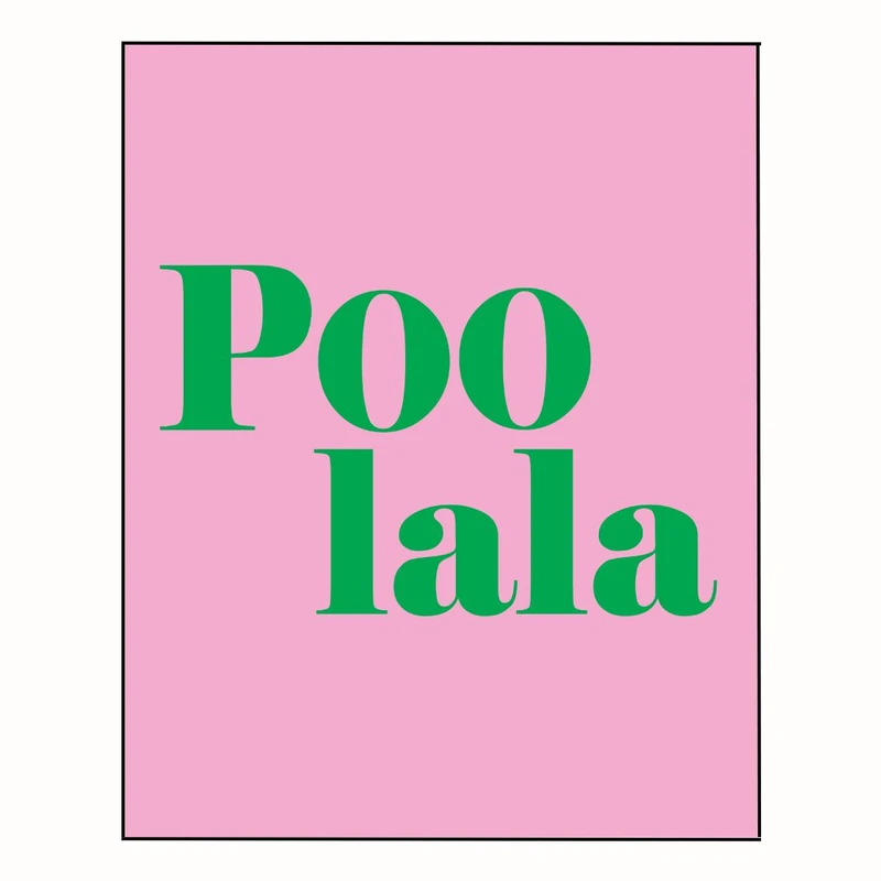 پوستر مدل پو لالا