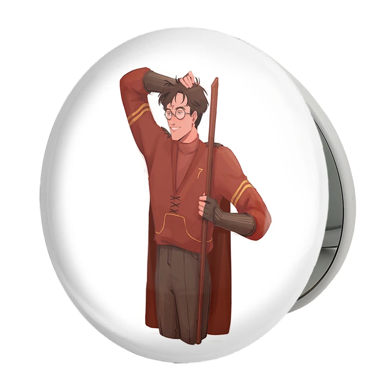 آینه جیبی خندالو طرح جیمز پاتر هری پاتر Harry Potter مدل تاشو کد 19368 
