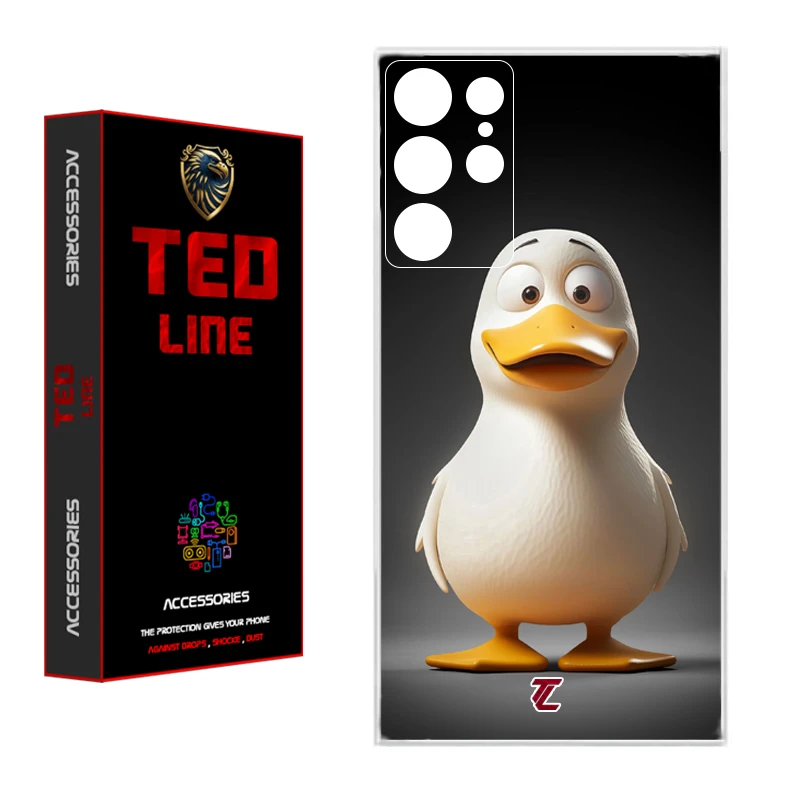 کاور تد لاین طرح اردک کد 1124 مناسب برای گوشی موبایل سامسونگ Galaxy S21 Ultra