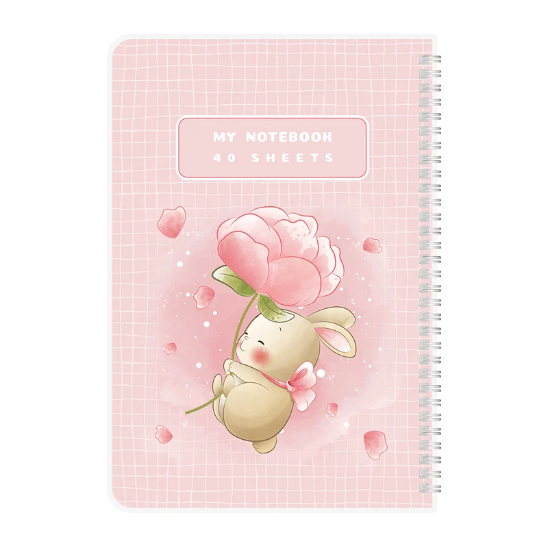 دفتر مشق 40 برگ پانداک مدل مجلد کد 003