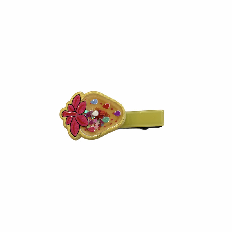گیره مو دخترانه طرح توت فرنگی