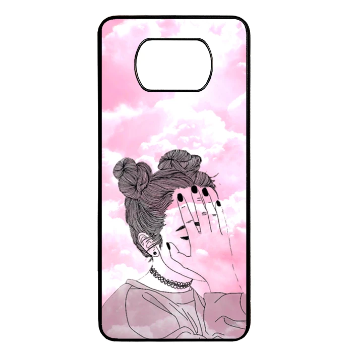  کاور طرح دختر کد 1146 مناسب برای گوشی موبایل شیائومی poco x3/x3 pro