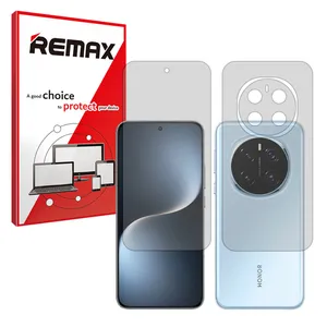 Remax Matte Screen Protector Full Screen Model Suitable for Honor Magic7 Mobile Phone along with the back protector