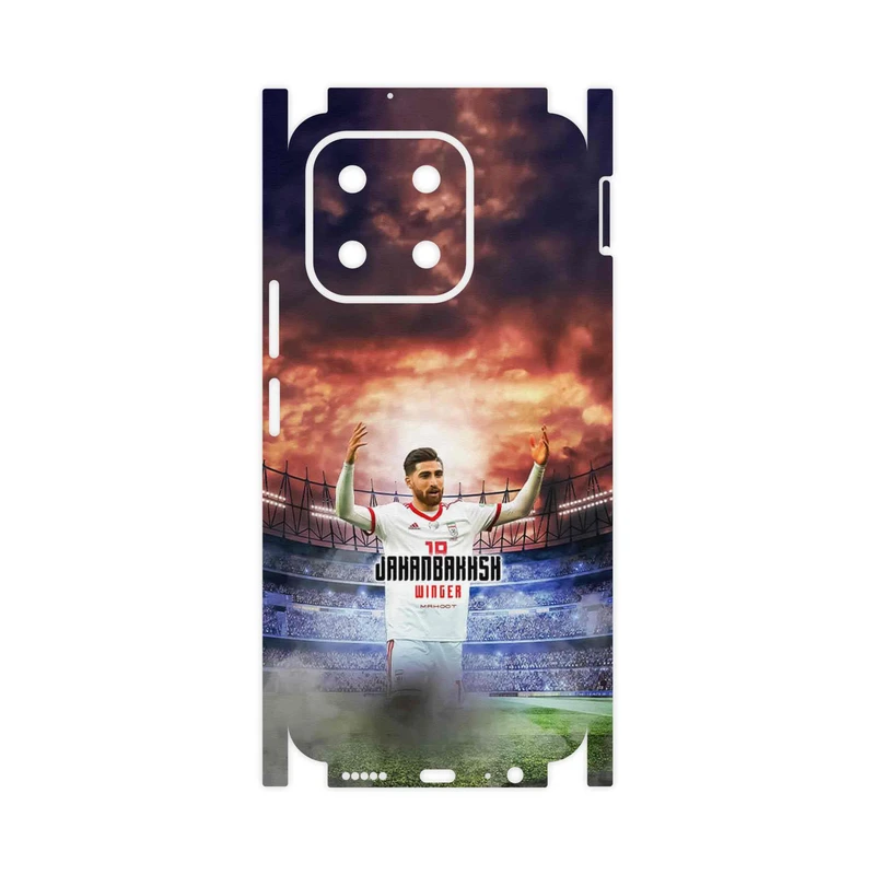 برچسب پوششی ماهوت مدل Alireza Jahanbakhsh-FullSkin مناسب برای گوشی موبایل آنر X6b