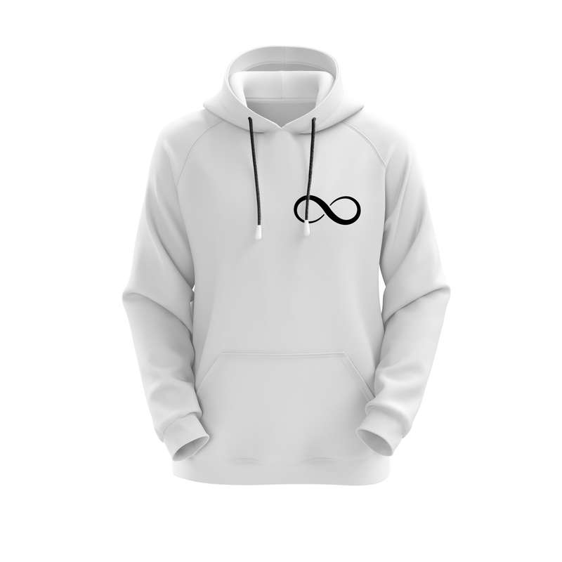هودی زنانه مدل بی نهایت کد E70 سفید