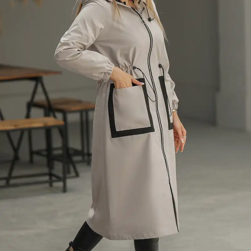 بارانی زنانه السانا مدل دیانوش کد 131803