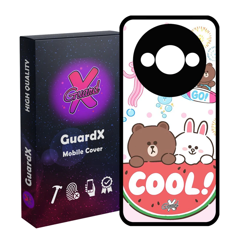 کاور گارد ایکس طرح Cool مدل Glass10071 مناسب برای گوشی موبایل شیائومی Redmi A3 4G/ A3X 4G/ Poco C61