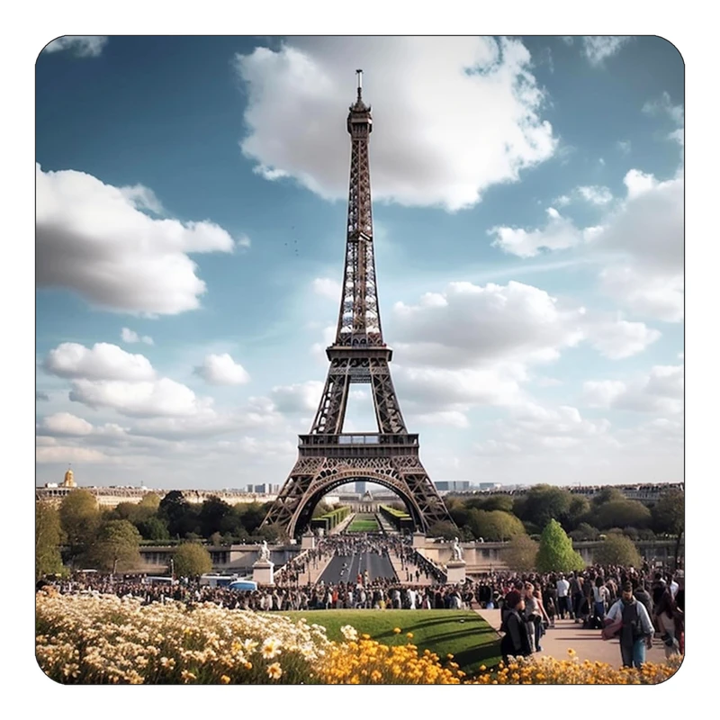 مگنت کاکتی طرح پاریس Paris مدل mp56383