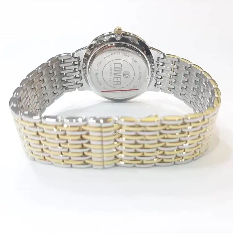 ست ساعت مچی عقربه ای زنانه و مردانه کاور مدل CO123.05 CO125.05