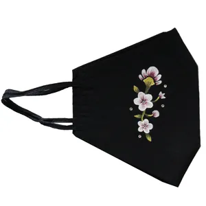 ماسک پارچه ای زنانه مدل M1018 نقاشی