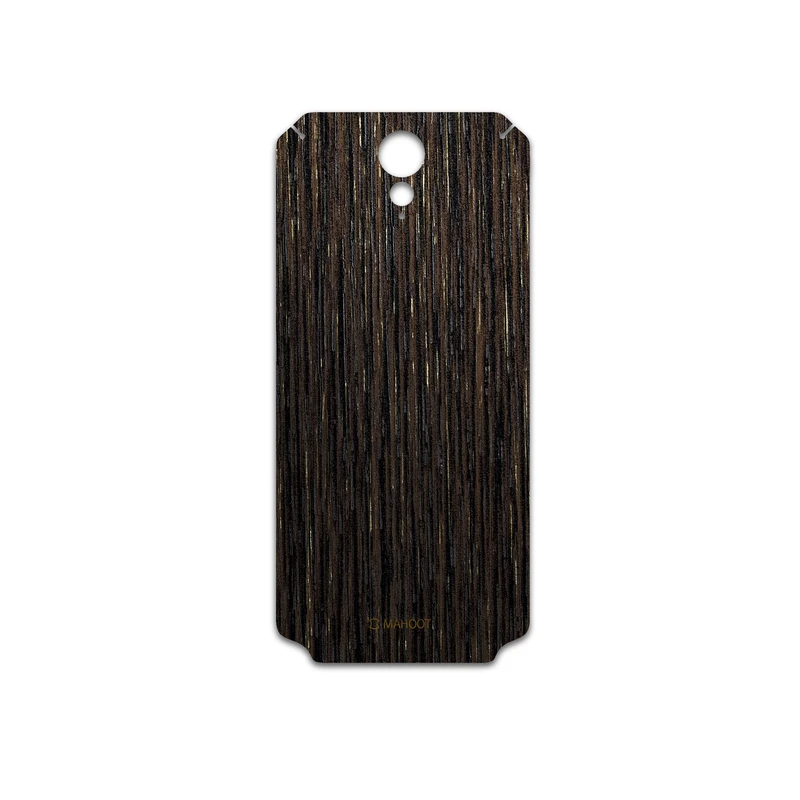برچسب پوششی ماهوت مدل Dark-Gold-Stripes-Wood مناسب برای گوشی موبایل اچ تی سی Desire 620
